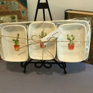Rae Dunn “Cactus” Tray & Nut Dishes NEW!